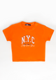 Crop Top NYC- Naranja